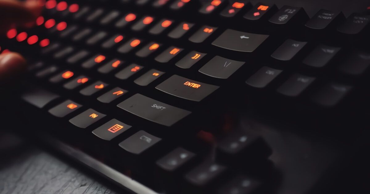 Connecting a Bluetooth keyboard to a PC.